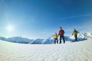 Winterwanderung im Skiurlaub in Tirol - ElisabethHotel
